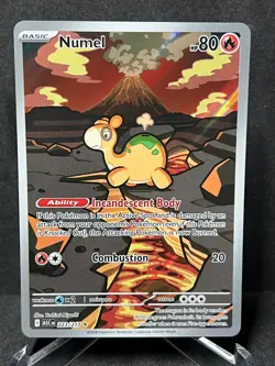 Numel 223/217 Illustration Rare Ascended Heroes Pokemon Holo Near Mint - Image 1
