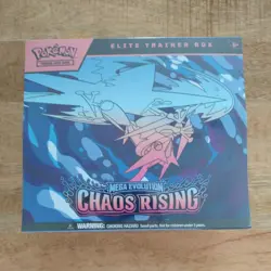 Pokemon Tcg Chaos Rising Elite Trainer Box Etb New Sealed - Image 1