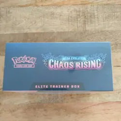 Pokemon Tcg Chaos Rising Elite Trainer Box Etb New Sealed - Image 2