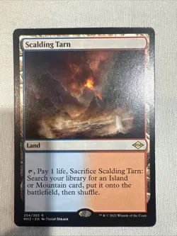 MTG Scalding Tarn Modern Horizons 2, Near Mint, #254/302, Regular Rare - Image 1