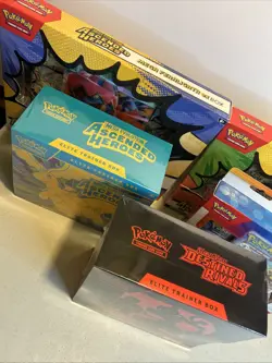Pokemon Tcg Etb Ascended Heroes Destined Heroes First Partner Mega Deluxe Lot - Image 2