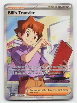 Bill's Transfer Ultra Rare SV: Scarlet & Violet 151 194/165 Pokemon TCG - Image 1