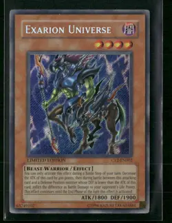 Exarion Universe #CT2-EN002 Yugioh Collectors Tin Secret Rare,Limited Edition - Image 1