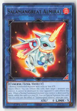 Yugioh - Salamangreat Almiraj LD10-EN051 1st Edition - Rare - Image 1