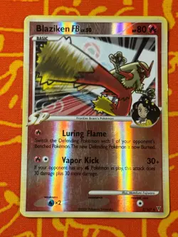 POKEMON TCG BLAZIKEN FB 2/147 REVERSE HOLO RARE LIGHT PLAY SUPREME VICTORS - Image 1