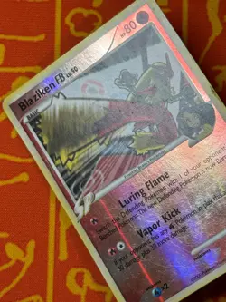 POKEMON TCG BLAZIKEN FB 2/147 REVERSE HOLO RARE LIGHT PLAY SUPREME VICTORS - Image 3