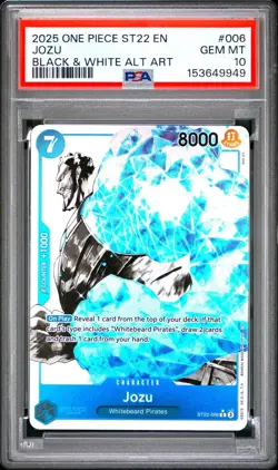 One Piece - Ace & Newgate Starter Deck ST22-006 - Jozu Alt Art - PSA 10 - Image 1