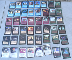 Vintage Magic The Gathering Beta Edition Mixed Lot of 48/302 Cards MTG - Image 1
