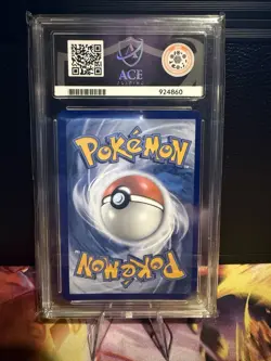 Pokemon Team Rocket's Moltres ex 229/182 Destined Rivals UPC STAMPED Promo ACE 9 - Image 2