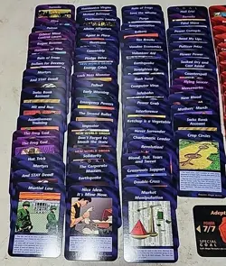 Illuminati New World Order Card Game, INWO 140 Card Lot Over 100 Unique Cards - Image 2