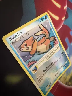 Pokemon Card Buizel LP Mysterious Treasures Reverse Holo Common 75/123 - Image 3