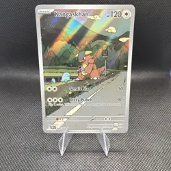 Pokemon TCG Kangaskhan Destined Rivals Illustration Rare Card 204/182 SV10 - Image 1