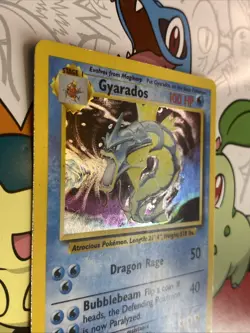 Gyarados #6/102 Base Set LP Pokemon Card - Image 3