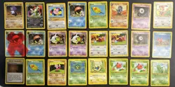 Pokemon Neo Discovery Vintage Lot – 35 Cards – From HP to LP - Image 1