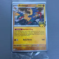 Pokemon Archeops Promo Card 051/068 Field Museum Chicago Sealed Fossil Sealed - Image 2