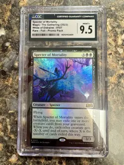 Specter of Mortality MTG Wilds of Eldraine - 0107 CGC Mint + 9.5 Graded Card - Image 1