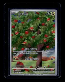 Pokemon Applin 185/167 Sv06: Twilight Masquerade Holo - Image 1
