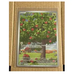 Pokemon Applin 185/167 Illustration Rare Holo Sv06 Twilight Masquerade 2024 - Image 1