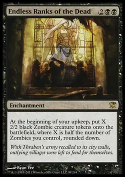 MTG ENDLESS RANKS OF THE DEAD EXC - INTERMINABILI TRUPPE DI MORTI - ISD - Image 1