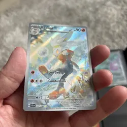 Raboot Stellar Crown 147/142 Pokemon Card 2025 Illustration, Rare NM Condition - Image 2