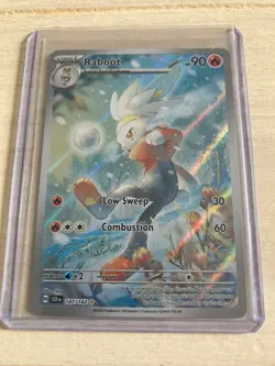 raboot 147/142 illustration rare pokemon stellar crown - Image 1