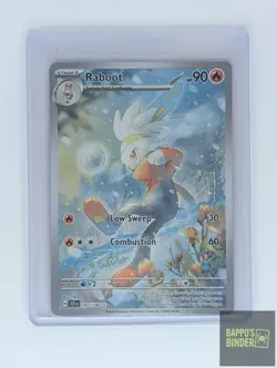 Raboot 147/142 Illustration Rare Stellar Crown Pokemon Near Mint - Image 2