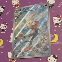 Pokemon Stellar Crown - Raboot Illustration Rare [147/142] - NM - Image 2