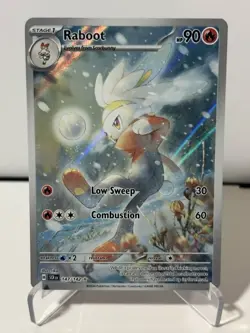 Raboot 147/142 - Illustration Rare - Stellar Crown - Pokemon TCG - Image 1