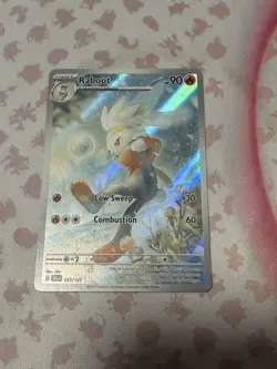 Raboot - 147/142 - Illustration Rare - Stellar Crown - Pokemon Card - Image 1