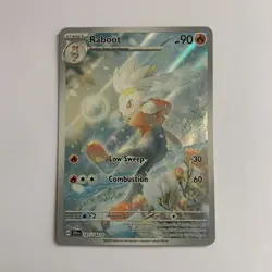 Raboot - 147/142 - Illustration Rare - Stellar Crown - Pokemon Card - NM/M - Image 1