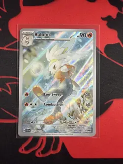 Pokemon TCG 147/142 Raboot Illustration Rare Stellar Crown | Near Mint! - Image 1