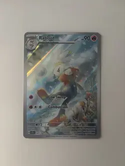 Pokemon TCG Raboot (147/142) Stellar Crown Illustration Rare - Image 1