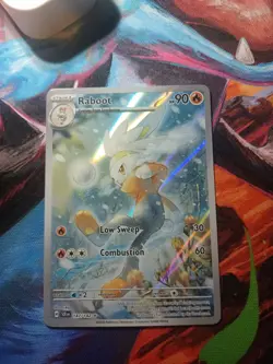 Pokemon TCG Raboot Stellar Crown Illustration Rare 147/142 - Image 1