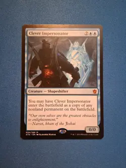 Clever Impersonator Khans of Tarkir NM Magic MTG - Image 1