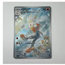 Pokemon Raboot 147/142 SV07 Stellar Crown Illustration Rare Holo English - Image 1