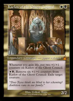 MTG Karlov of the Ghost Council - Foil - Retro Frame, NM-Mint, English Ravnica R - Image 1