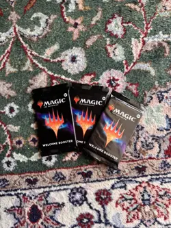 MTG March of the Machine Welcome Booster x3 - Image 1
