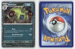 Tyranitar 135/193 Cosmos Holo Promo Pokemon Near Mint Double Swirl - Image 3