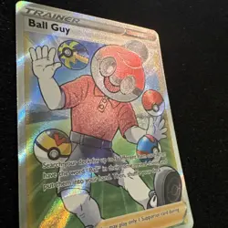 Ball Guy 065/072 Shining Fates NM Full Art Ultra Rare Pokemon Card - Image 2