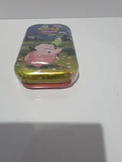 Pokemon Ascended Heroes Mini Tin Clefairy and Chikorita Factory Sealed New - Image 4
