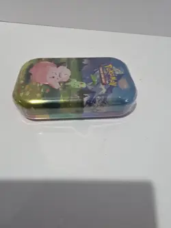 Pokemon Ascended Heroes Mini Tin Clefairy and Chikorita Factory Sealed New - Image 5