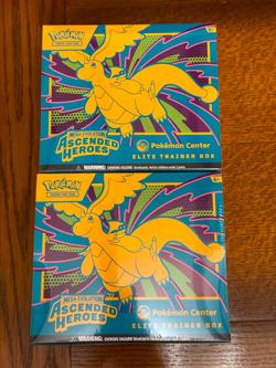 Pokemon Ascended Heroes Pokemon Center Elite Trainer Box ETB x 2 - New & Sealed - Image 1