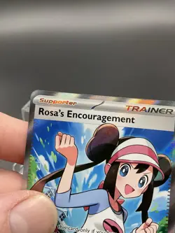 Rosa's Encouragement 114/088 Me03: Perfect Order Holo Pokemon LP - Image 3