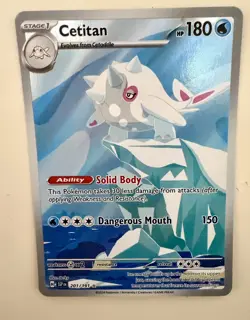 CETITAN 201/191 ILLUSTRATION RARE SURGING SPARKS POKEMON NEAR MINT - Image 1