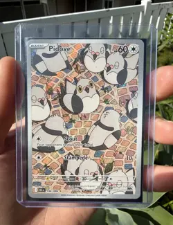 Pidove 148/086 Sv: Black Bolt Illustration Rare Holo Full Art - Image 1