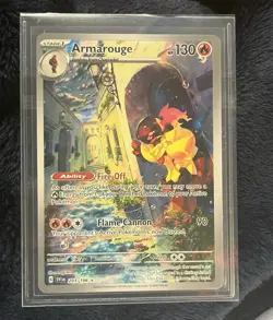 The Pokemon Company Pokemon TCG Armarouge SV01 203/198 IR Holo Full Art ENG - Image 1
