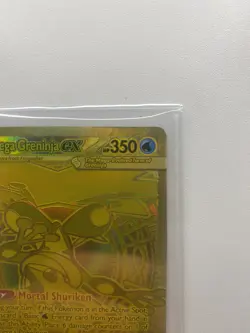 Mega Greninja Ex Gold 112/086 Chaos Rising - Image 4