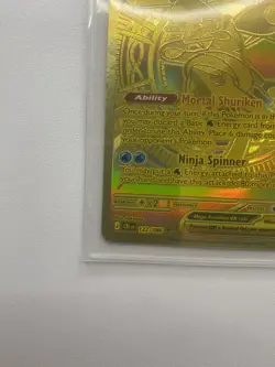 Mega Greninja Ex Gold 112/086 Chaos Rising - Image 5