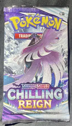 Pokemon TCG Sword & Shield Chilling Reign Booster Pack NEW SEALED - Image 1