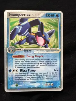 Pokemon Swampert ex Ultra Rare Holo EX Crystal Guardians 98/100 - Image 1
